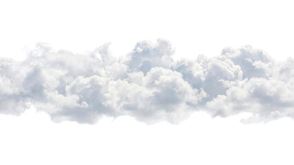 Fluffy white clouds drift lazily, perfect for adding depth and atmosphere to any design project, creating a serene and calming visual effect with ease