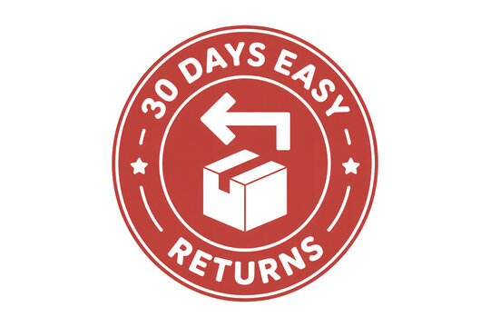Effortless returns with 30-day easy return policy for stress-free shopping experience, perfect for e-commerce, retail, and online businesses promotions