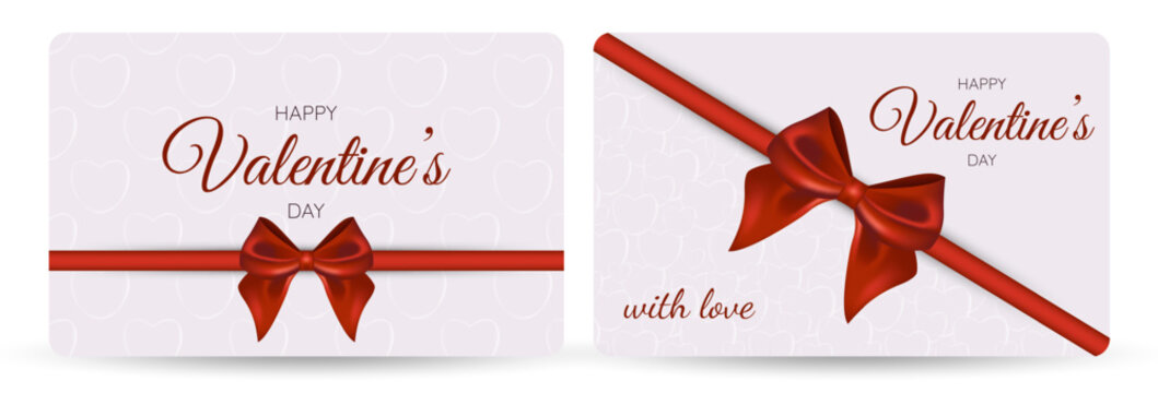 A Valentine's Day gift card with a vibrant heart motif symbolizing affection - Powered by Adobe