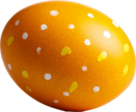 easter egg isolated on white/transparent
