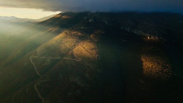 Sunlight on every turn 🌄🛣️☀️
📍Mount Pashtrik, Binaj, Kosovo