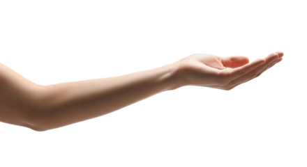 Reach out and receive with this outstretched hand ready to give help