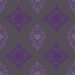 Victorian Bloom Damask for Classic Upholstery