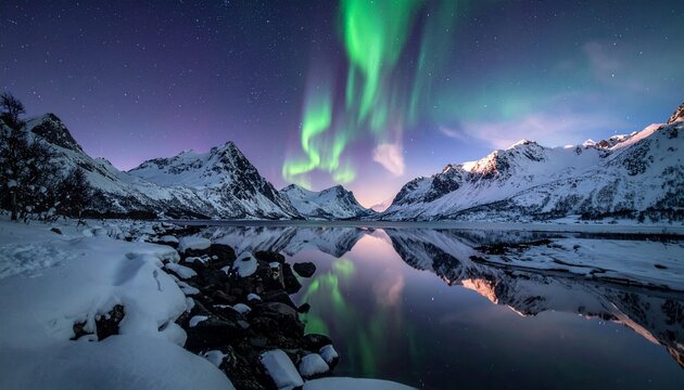 sunrise in the mountains - Powered by Adobe