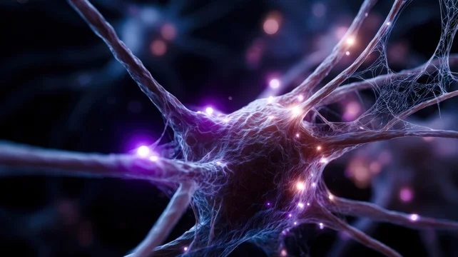 Futuristic BioTech Neural Mesh Texture
