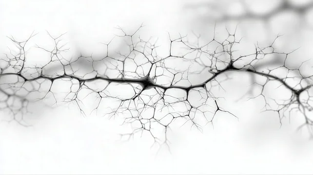 Minimal Mycelium Structure with Spreading Filaments