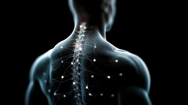 Digital Visualization of Human Nervous System in Back and Spine