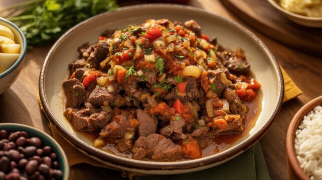 National dishes of Brazilian cuisine. 
"Picadinho"