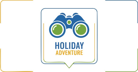 Naklejka premium Holiday Adventure Explore the World with Our Exciting Travel Packages and Discover New Destinations