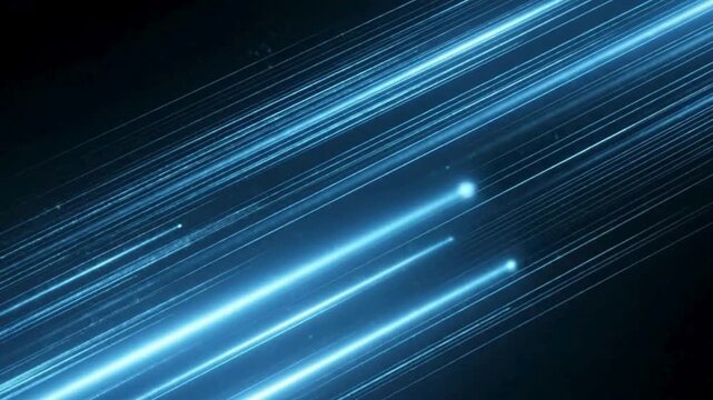 Dark blue futuristic technology background with glowing white circuit board lines outlining the bottom corners. Provides ample negative space for text or data display.