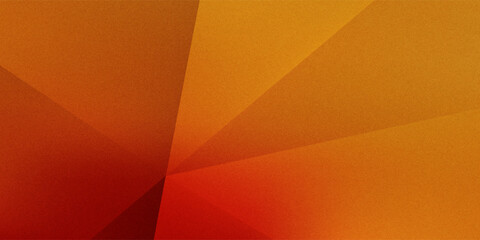 Obraz premium Brown mustard orange terracotta amber coral peach gold yellow abstract background. Geometric shape. Line stripe angle triangle. Bright hot fire bunt.Color gradient. Noise grain. Premium. Design.