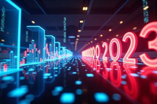 2023: A Vision of Future KPI Trends - A Photo Series Fusing Technology, Art, and Innovation