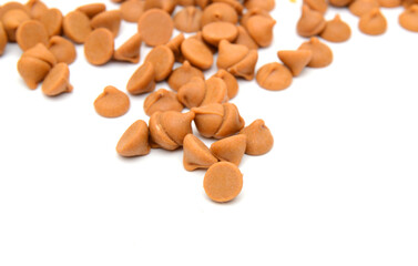A Pile of Gourmet Butterscotch Baking Chips - Image 