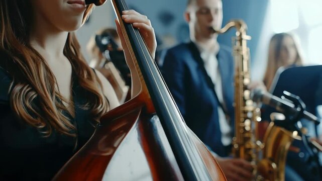 Musical Ensemble in Concert