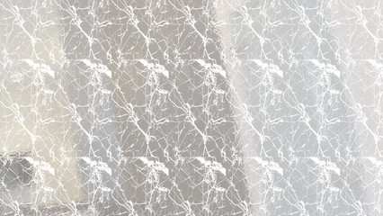Obraz premium Transparent Frosted Glass Texture with Subtle Light Reflection