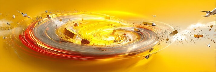 abstract swirl background