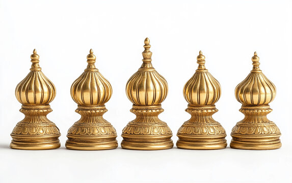 A Set of Five Kakkars Representing Sikh Identity