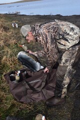 Waterfowl hunting in North Dakota 