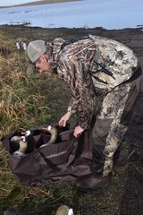 Waterfowl hunting in North Dakota 