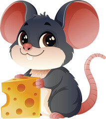  mouse rat cartoon bring cheese