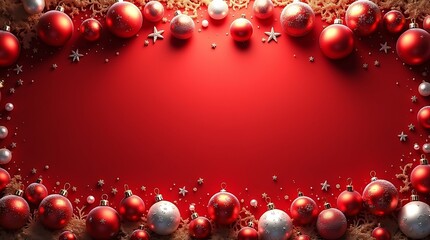 red christmas background