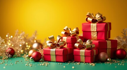 christmas tree with gifts