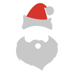 Santa claus facial expression