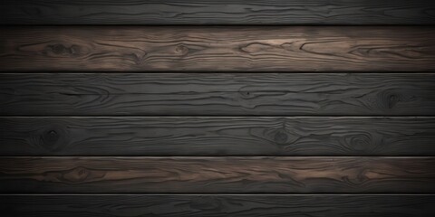 Fototapeta premium Even dark wooden panel background with soft lighting