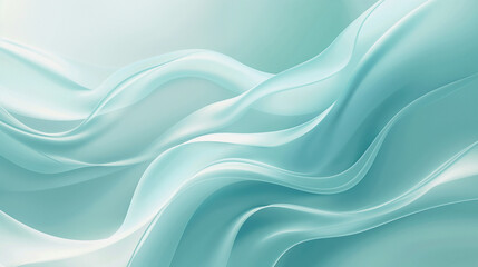 Elegant Blue Fluid Gradient Wave Background