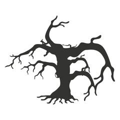 Crooked tree cartoon 4