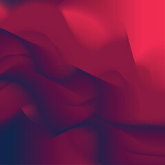 Dynamic Crimson and Indigo Fluid Abstract Waves