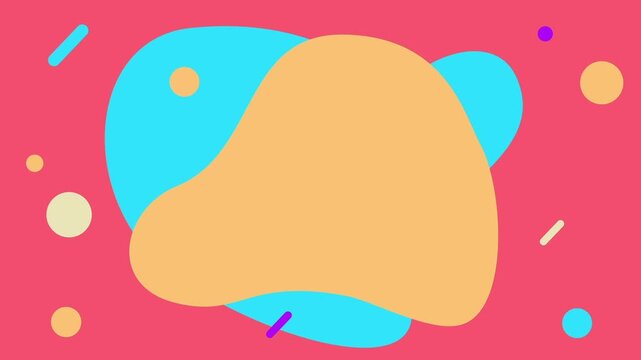 4K Colorful Animated Shapes Background Footage | 4K colorful shapes animation | abstract geometric motion | vibrant background | looping footage

