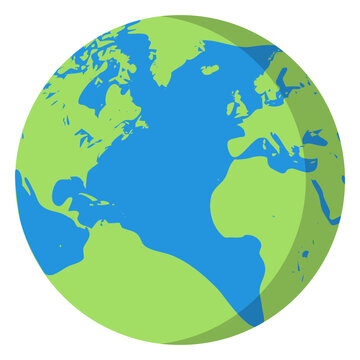Earth planet illustration