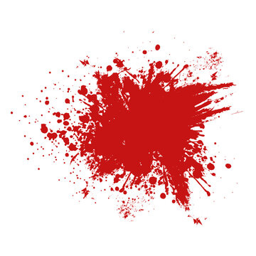 Pool drop blood splatter