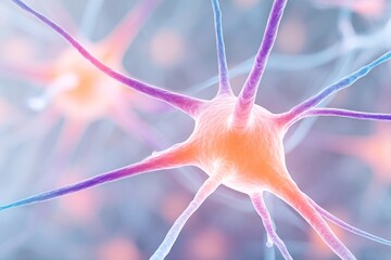 Colorful brain representation highlighting neurodiversity and cognitive connections