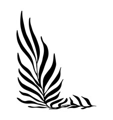 Groovy botanical poster with geometric shapes and trendy decorative elements. Scandinavian-inspired design featuring daisy motifs, organic textures, and retro collage artwork.