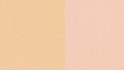 Soft tan and pale blush textured split background.