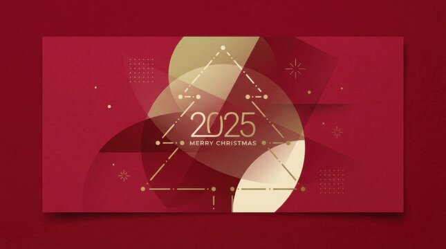 abstract mug wrap illustration template for christmas 2025 illustration template