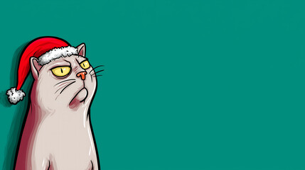 santa claus and christmas tree