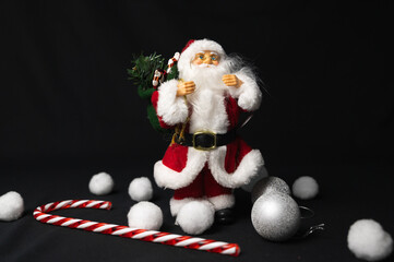 Festive holiday display, Playful seasonal decoration arrangement