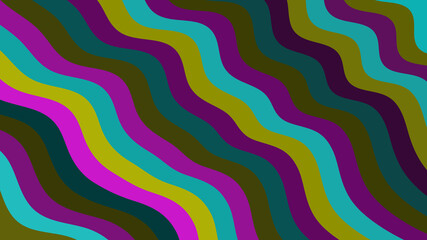 Vibrant Waves: Energetic Abstract Background Design with Bold Colors and Flowing Stripes for Eye-Catching Projects