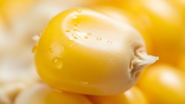 Sweet corn kernel (single).