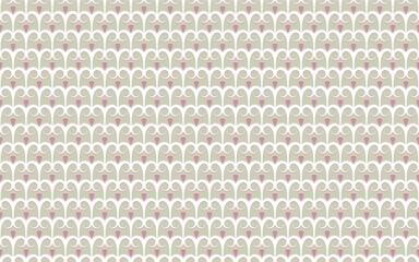 Trellis seamless pattern. Romantic pastel design with a vintage charm for wallpaper, fabric, stationery, cards, wrapping. Great for Valentine’s Day, Mother’s Day, Easter, weddings, anniversaries.
