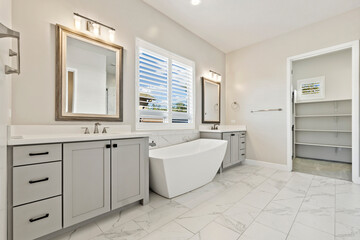 Serene Carpeted Space Featuring High Windows, Quiet Sleeping Area With Patio Access And Ample Daylight