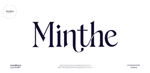 Display font, ideal for sports branding, posters, and dynamic graphics