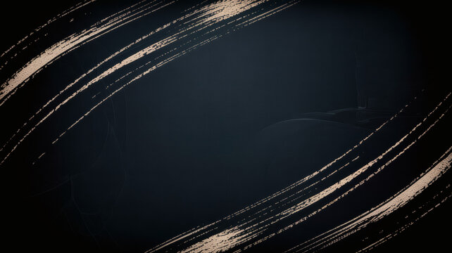 Elegant abstract design with gold brush strokes, ideal for creating sophisticated invitations or modern website backgrounds. Evokes luxury and style with minimal effect