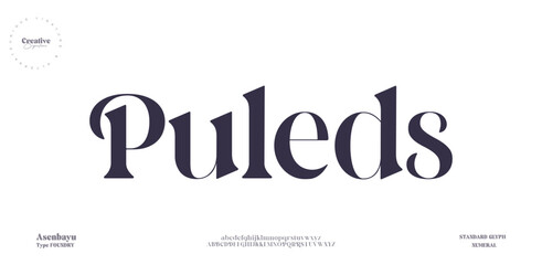 Stylish rounded font with a modern, friendly appeal. Great for branding and creative use