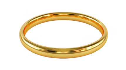 Gold bangle, shiny and elegant, features smooth polished surface and classic round shape, perfect for fashion, jewelry collections, or special occasions, exuding timeless beauty