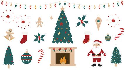 Fototapeta premium christmas tree with gifts