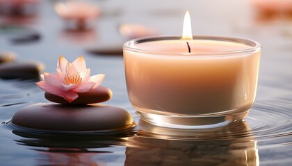 floating candle serenity